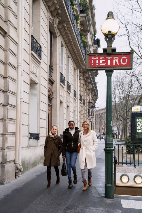 Étudiants utilisant les transports en Île-de-France